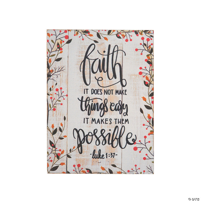 Possible with Faith Wall Art Image