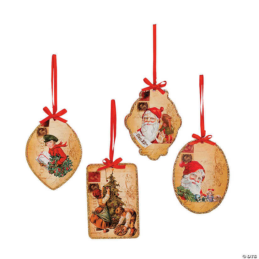 Postcard Christmas Ornaments - Discontinued