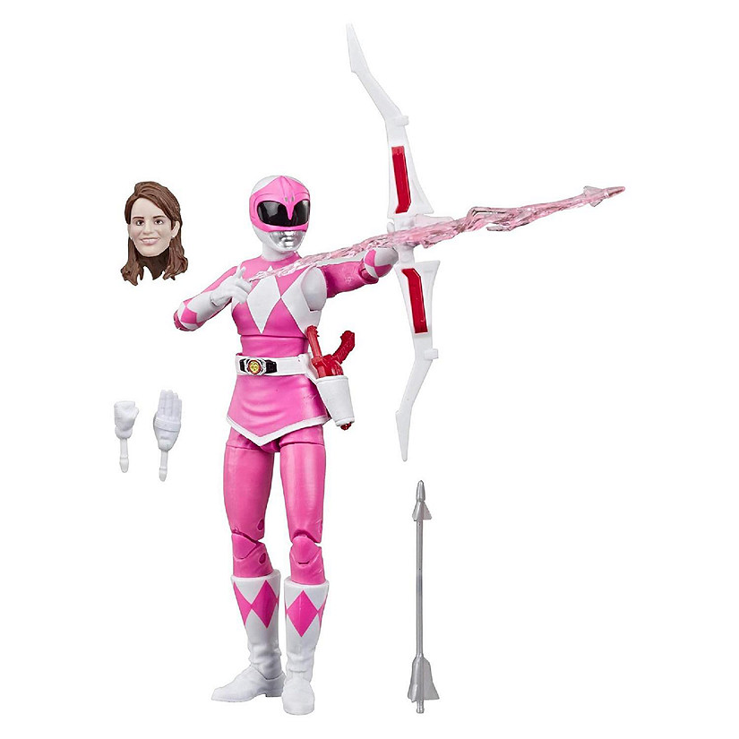 Power Rangers Lightning Collection Action Figure  Mighty Morphin Pink Ranger Image
