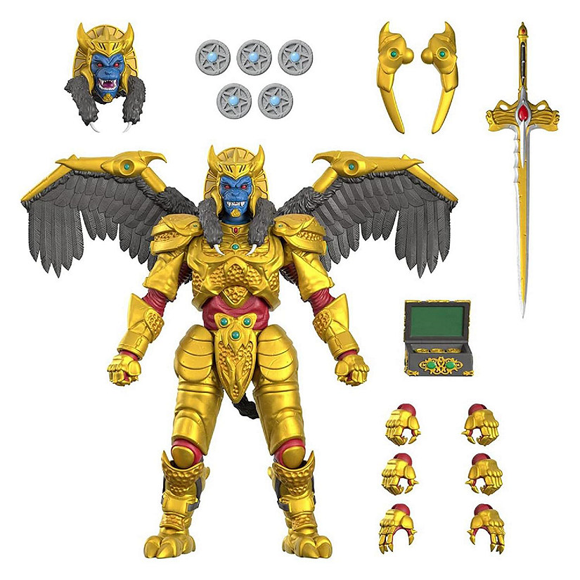 Power Rangers Ultimates Goldar Action Figure Image