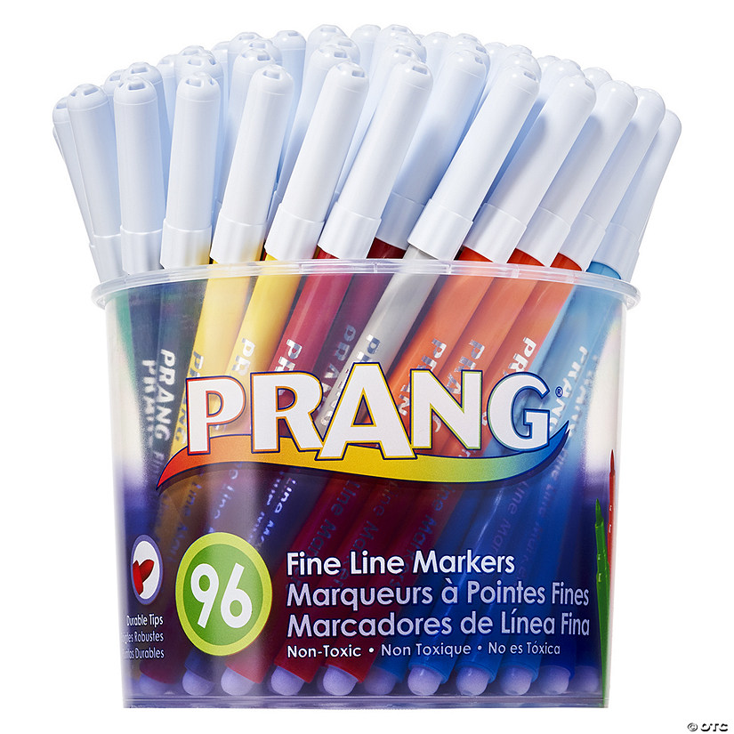 Prang Classic Art Markers, Assorted Colors, 96 Count Image