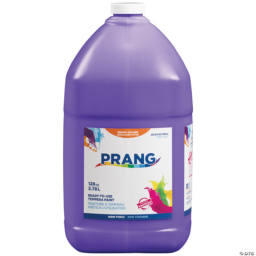 Prang Ready-to-Use Tempera Paint, Violet, 1 Gal Image