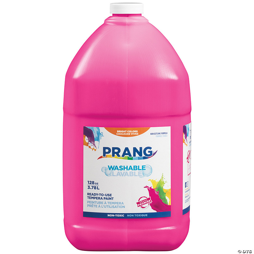 Prang Washable Tempera Paint, Magenta, Gallon Image