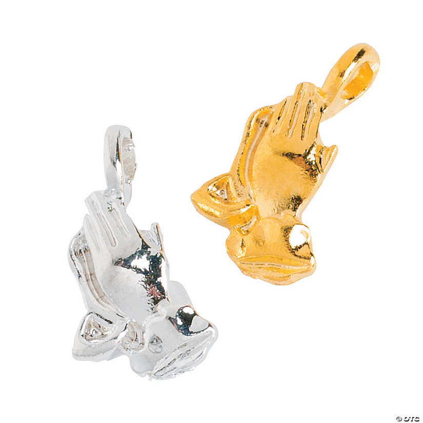 Praying Hands Charms - 24 Pc. Image
