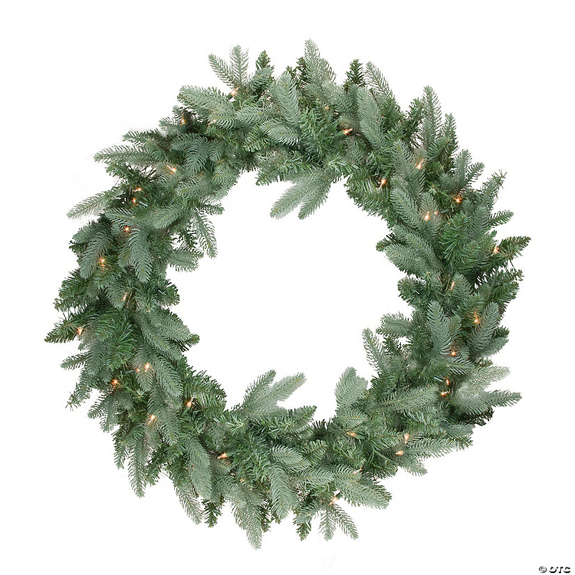 Northlight 9' x 14 Pre-Lit White Alaskan Pine Artificial Christmas  Garland, Warm White LED Lights