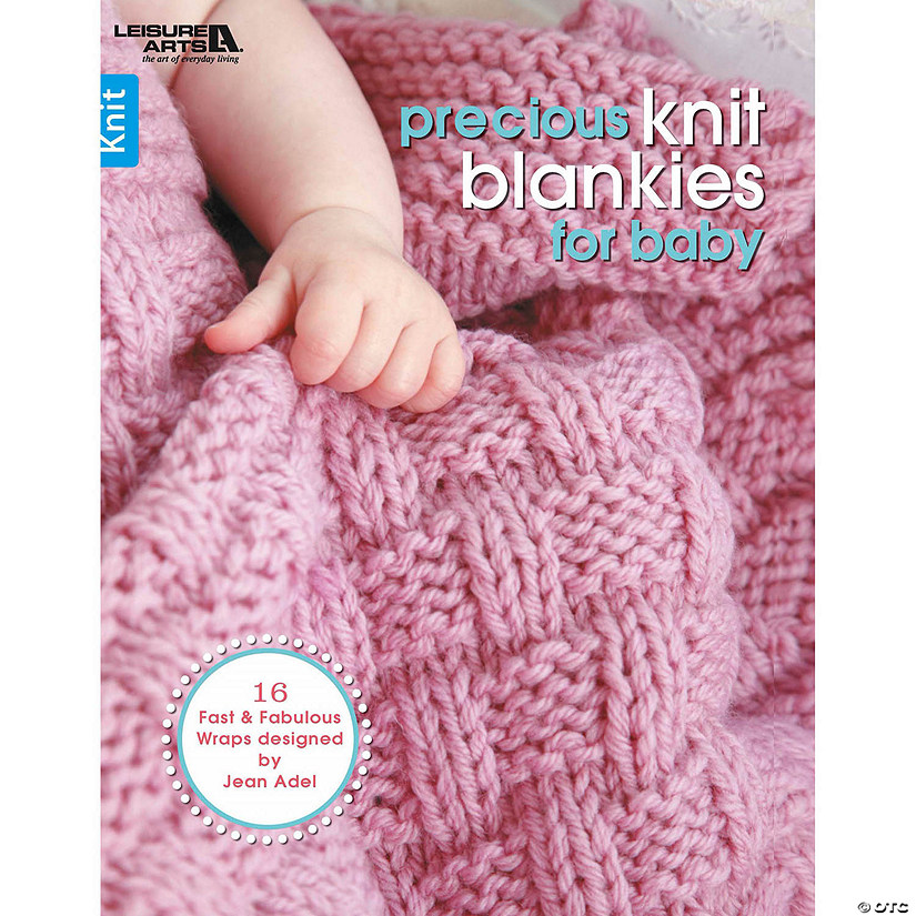 Precious Knit Blankies For Baby Book Image