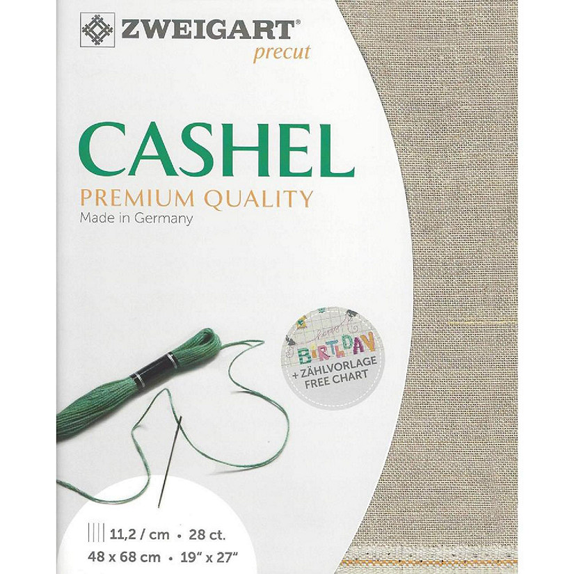Precut Zweigart Cashel 28 count Raw Linen 3281/53 Image