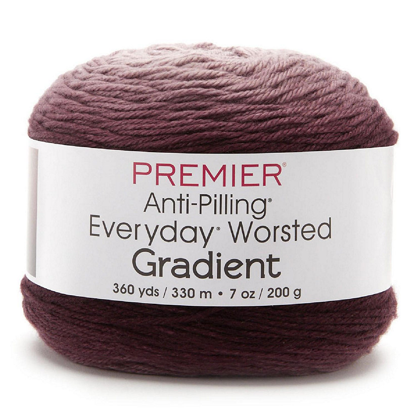 Premier Anti-Pilling Everyday Worsted Gradient Yarn-Eggplant Tones Image