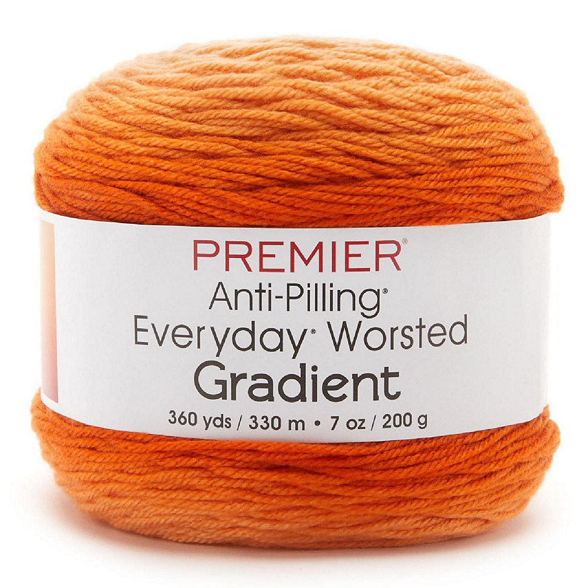Premier Anti-Pilling Everyday Worsted Gradient Yarn-Orange Tones Image