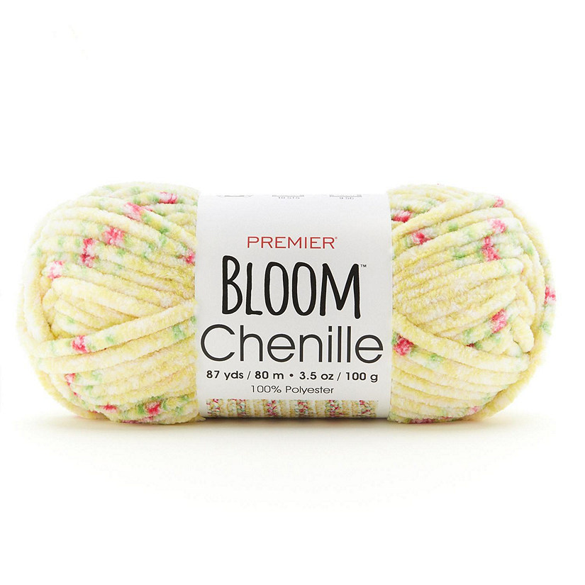 Premier Bloom Chenille Yarn-Buttercup Image