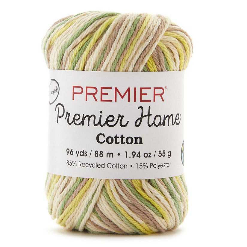 Premier Home Cotton Multi Yarn-Lemon Lime Multi Image