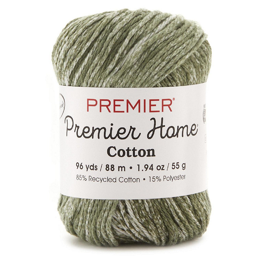 Premier Home Cotton Multi Yarn-Moss Green Splash Image