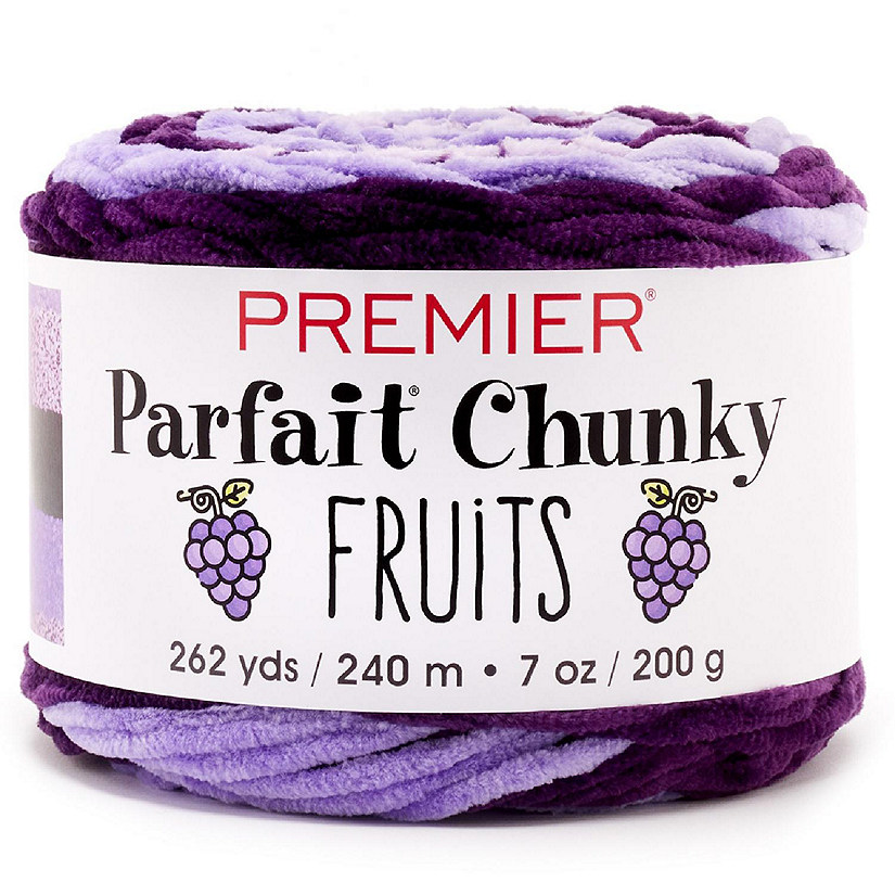 Premier Parfait Chunky Fruits Yarn-Grape Image
