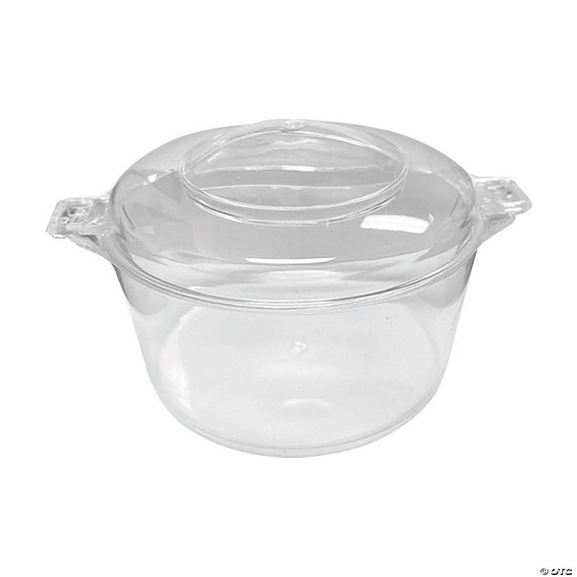 Premium 3.4 oz. Clear Disposable Plastic Mini Pots - 288 Pc. Image