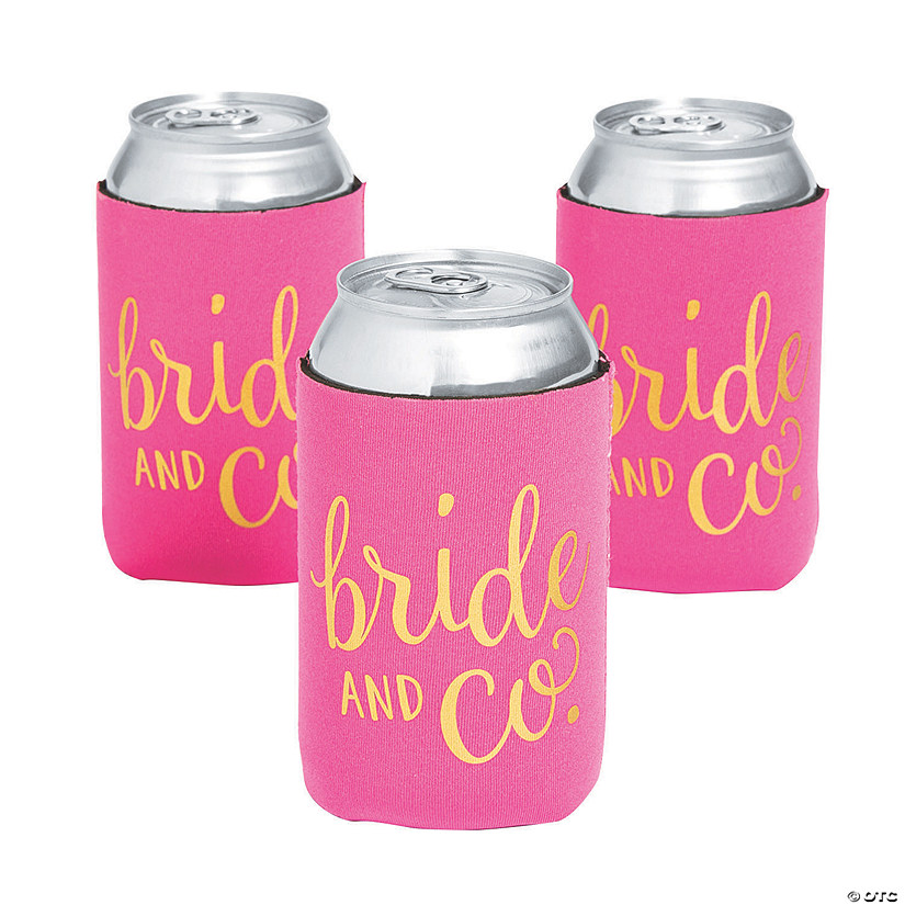 Premium Bachelorette Party Can Coolers - 12 Pc. Image