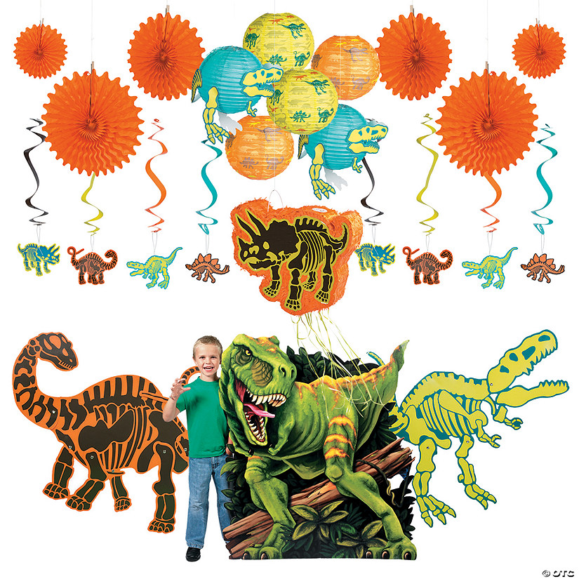 Premium Dino Dig Decor Kit - 34 Pc.