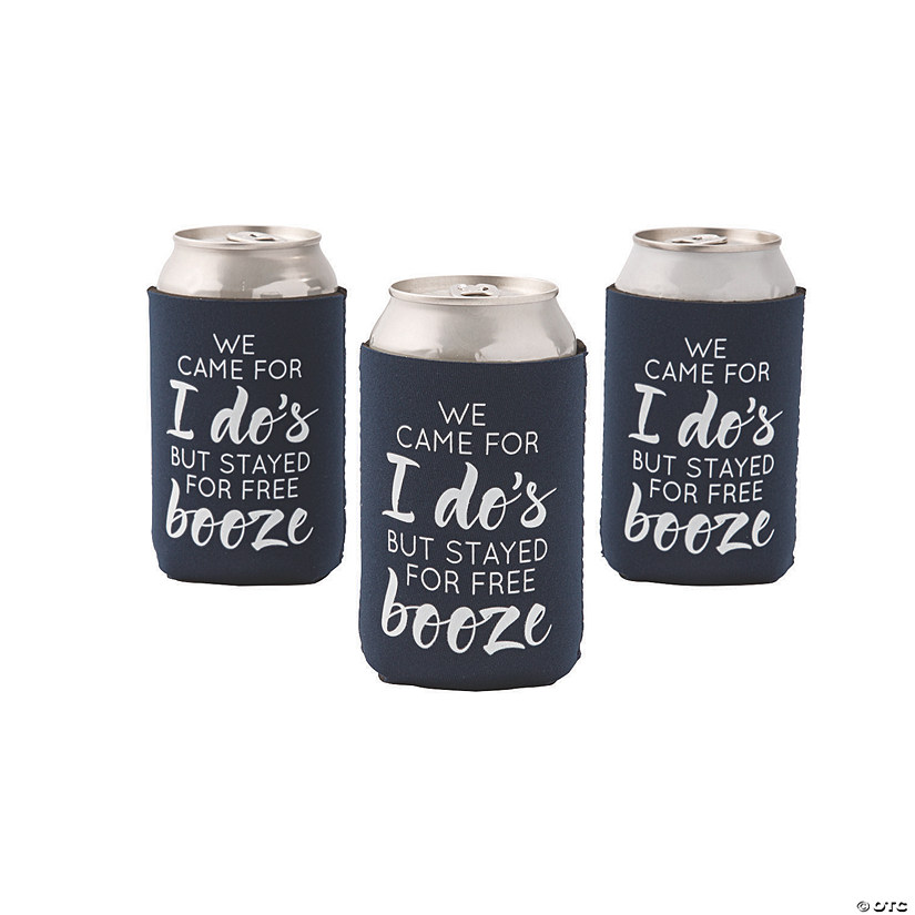 Premium Free Booze Can Coolers - 12 Pc. Image
