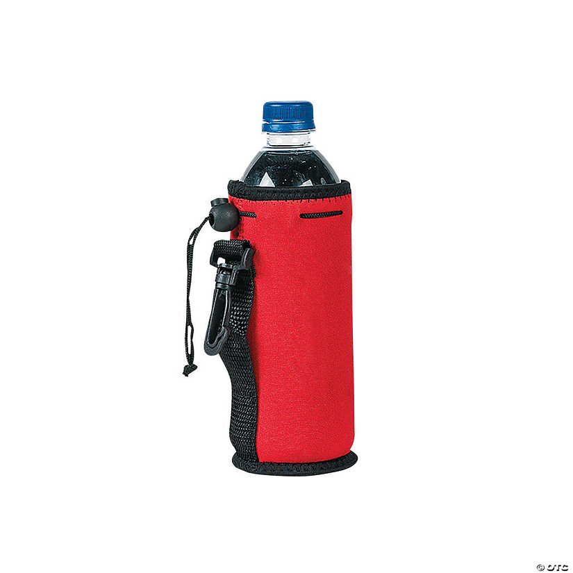 Premium Red Neoprene Bottle Cooler - Discontinued