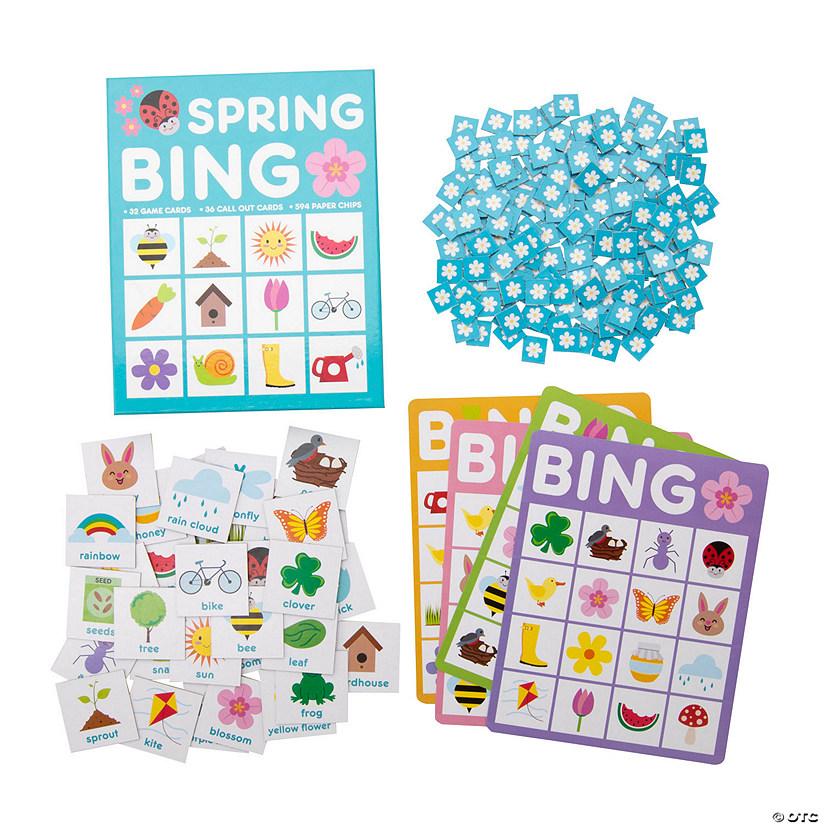 Premium Spring Bingo Game Image