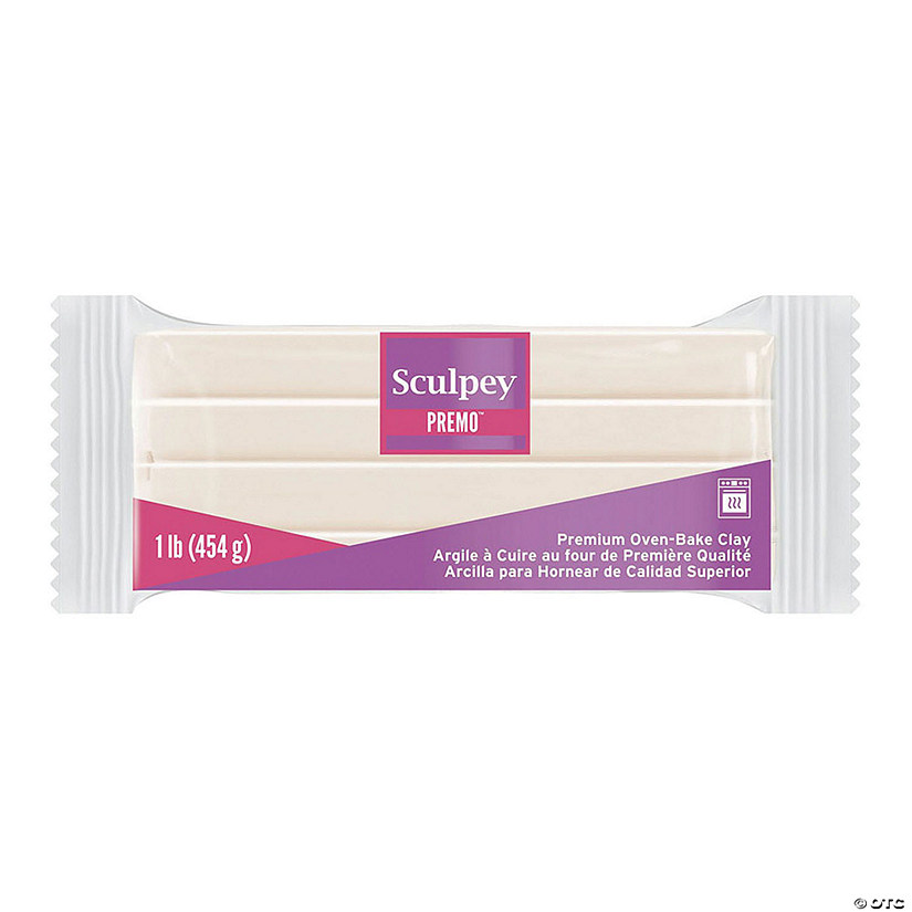 Premo Sculpey Polymer Clay 1lb-Translucent Image
