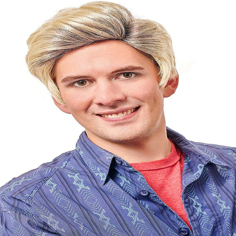 Preppy Blonde Adult Costume Wig Image