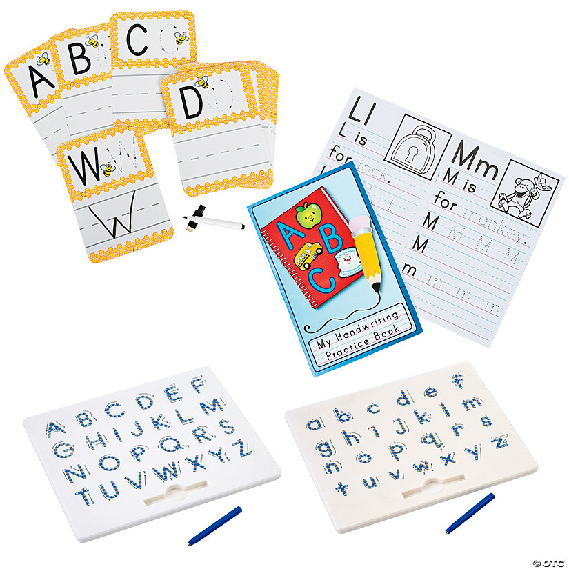 Preschool &amp; Kindergarten Handwriting Educational Activity Kit - 41 Pc. Image
