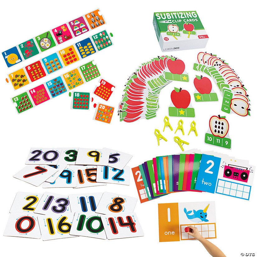 Preschool Math Kids Learning Kit - 158 Pc. Image