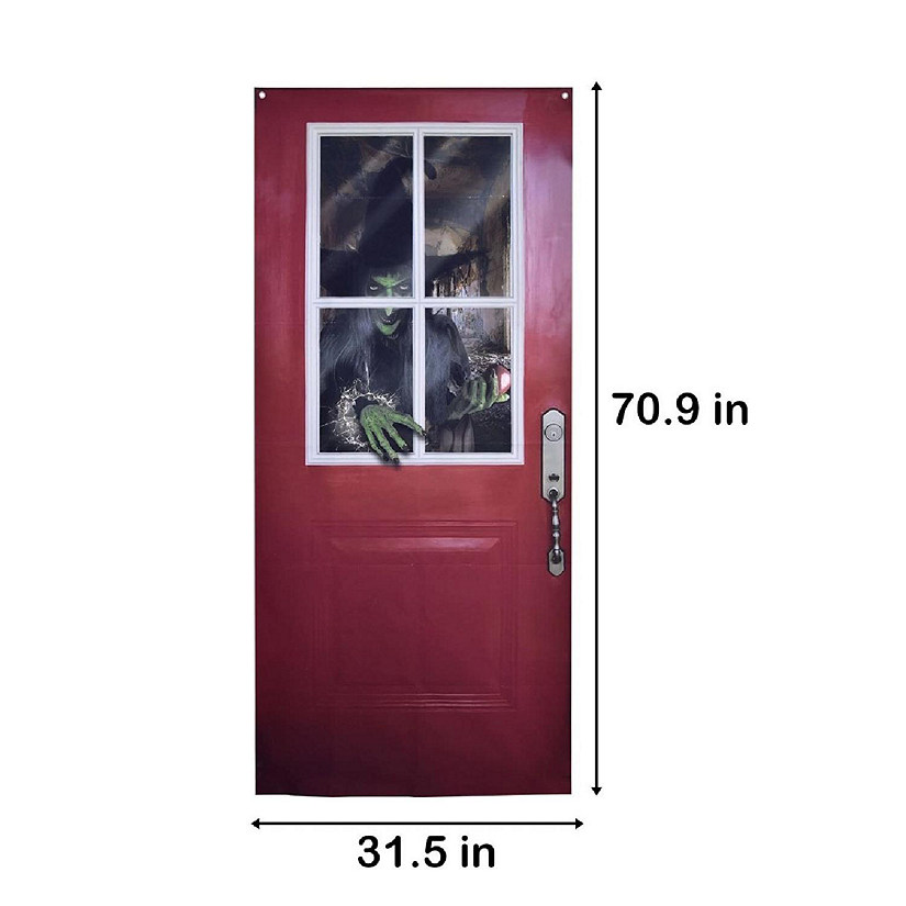 Presence - Halloween Decoration Witch Door Cover Image