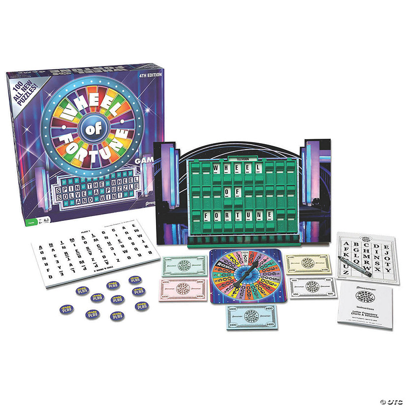 Pressman Wheel of Fortune Game Image