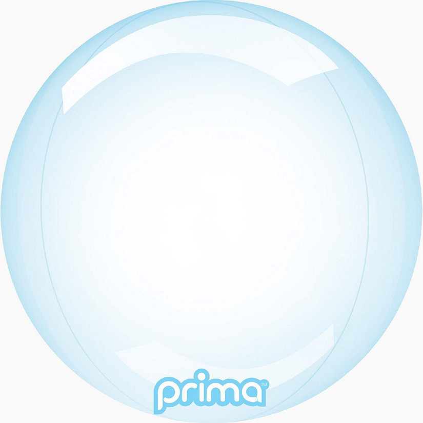 Prima - 10" - Blue - Translucent Glass Sphere Image