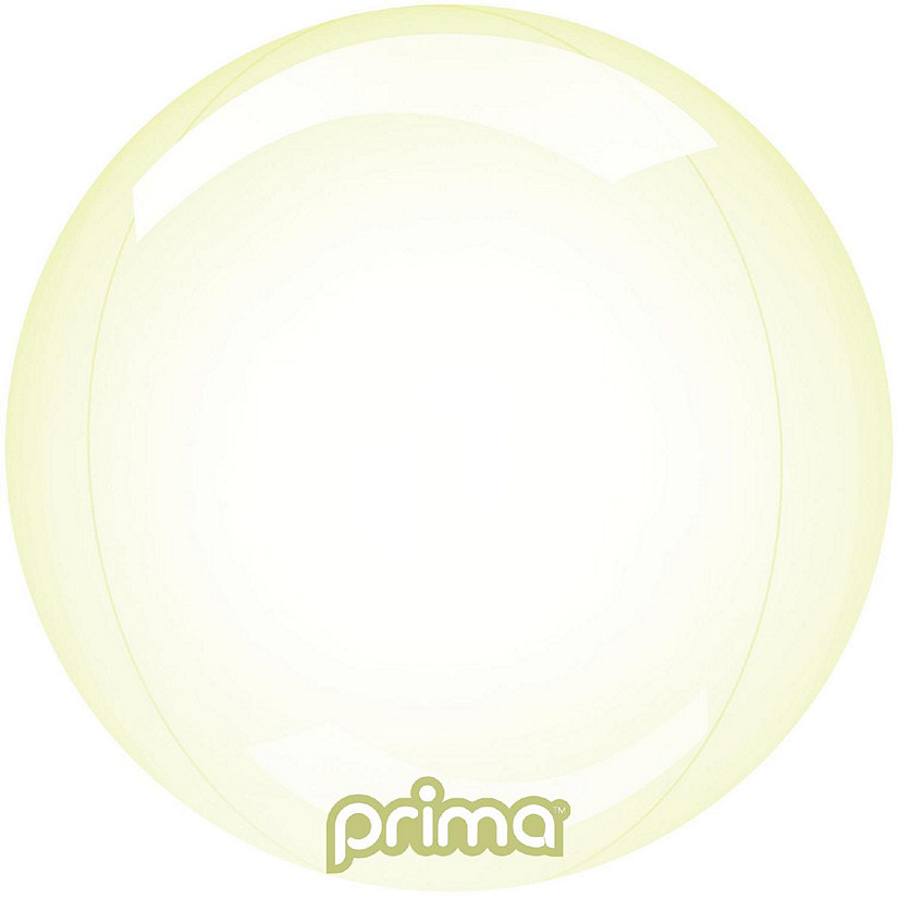Prima - 10" - Yellow - Glass Sphere Image