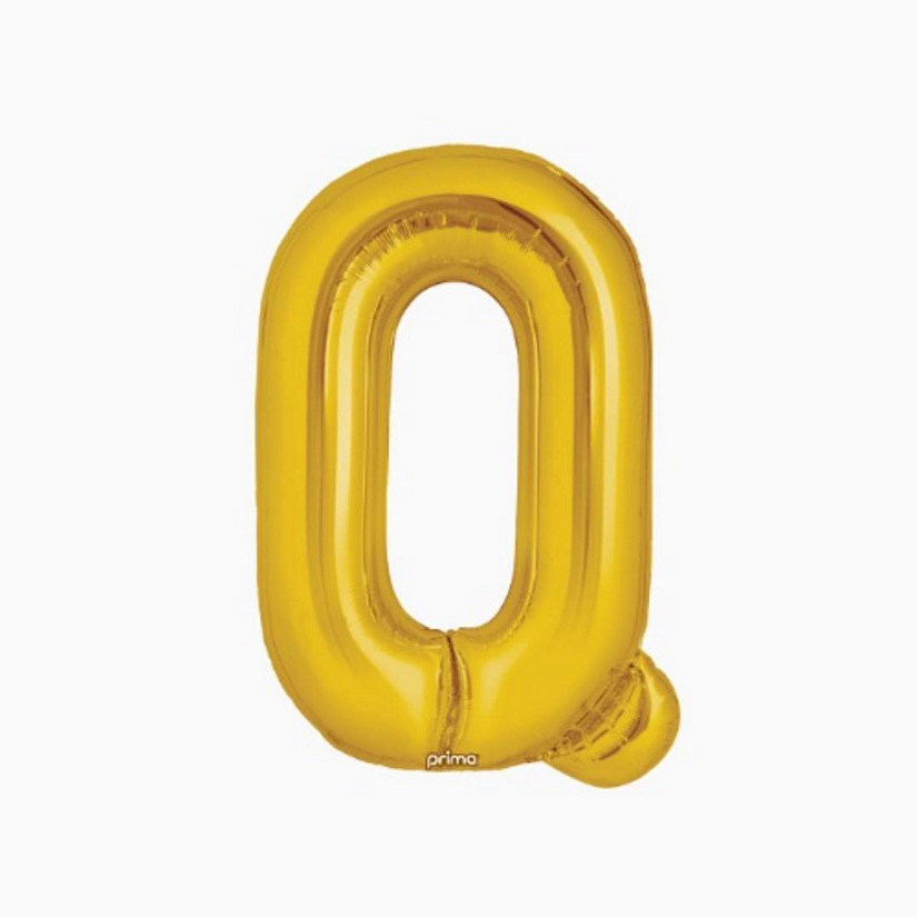 Prima - 16" - Gold - Foil Balloon Letters Image