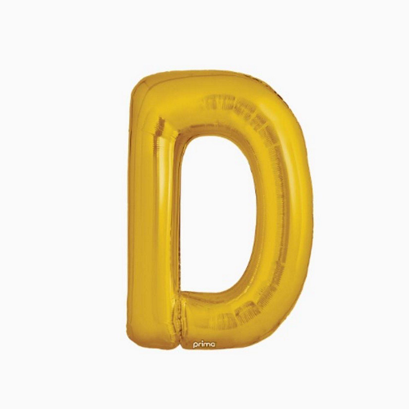 Prima - 16" - Gold - Foil Balloon Letters Image
