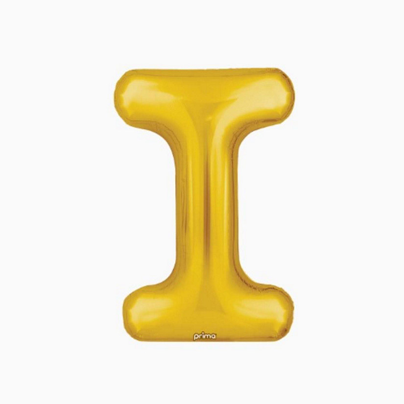 Prima - 16" - Gold - Foil Balloon Letters Image