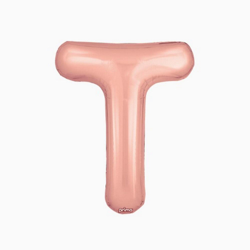 Prima - 16" - Rose Gold - Foil Balloon Letters Image