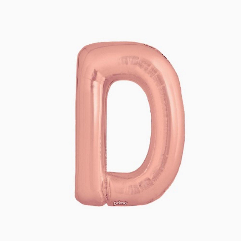 Prima - 16" - Rose Gold - Foil Balloon Letters Image