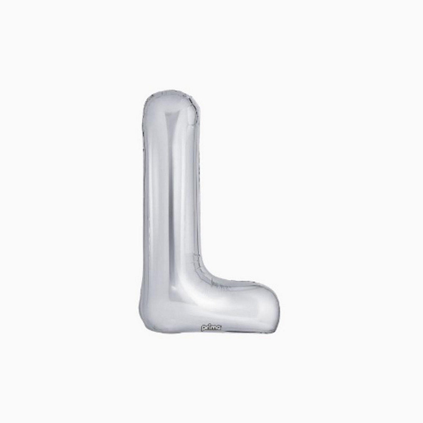 Prima - 16" - Silver - Foil Balloon Letters Image
