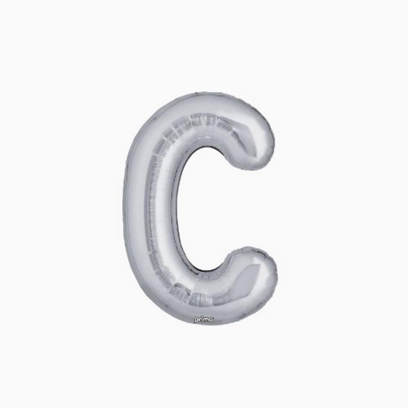 Prima - 16" - Silver - Foil Balloon Letters Image