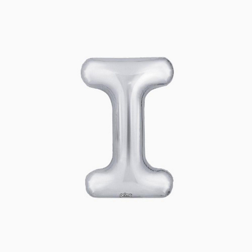 Prima - 16" - Silver - Foil Balloon Letters Image