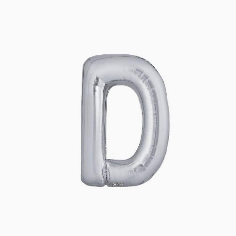 Prima - 16" - Silver - Foil Balloon Letters Image