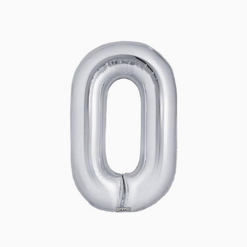 Prima - 16" - Silver - Foil Balloon Letters Image