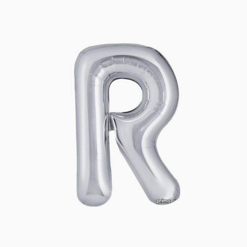 Prima - 16" - Silver - Foil Balloon Letters Image