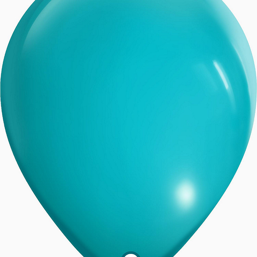 Prima - 18" - Turquoise - Pool Party Balloons Image
