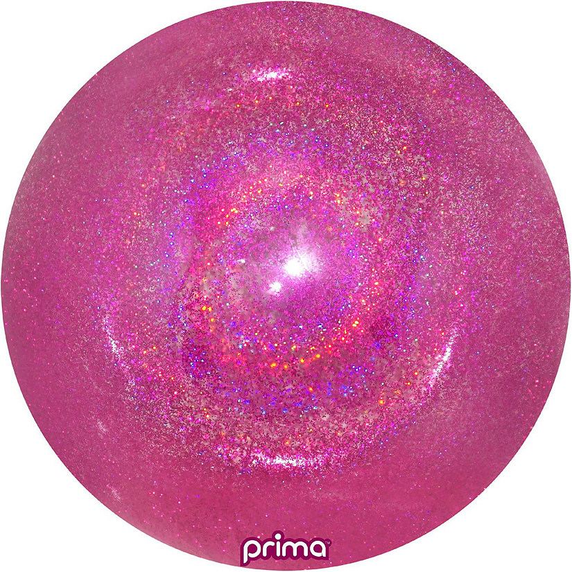 Prima - 20" - Pink - Glitter Sphere Image