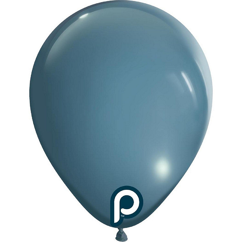 Prima - 5" - Blue - Smoky Balloons Image