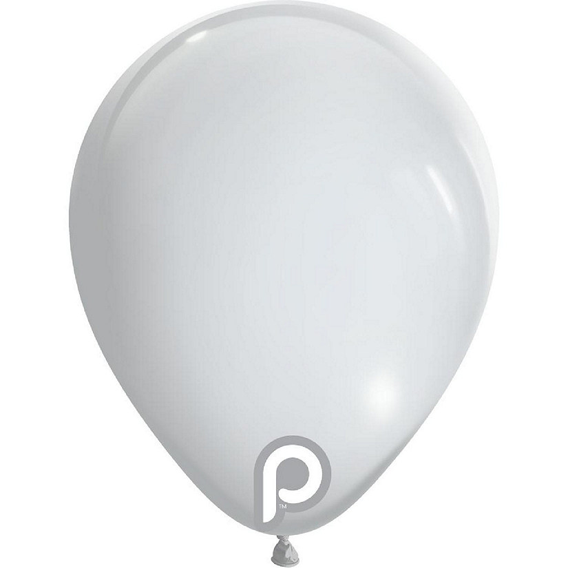 Prima - 5" - White - Balloons Image