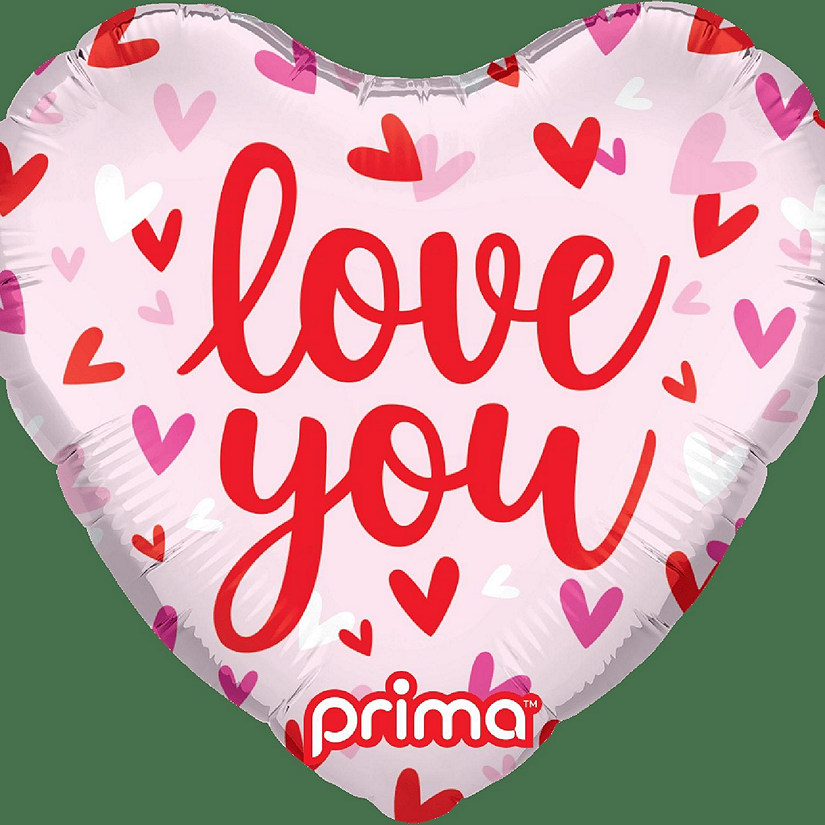 Prima - 9" - Multicolor - Confetti Heart Image