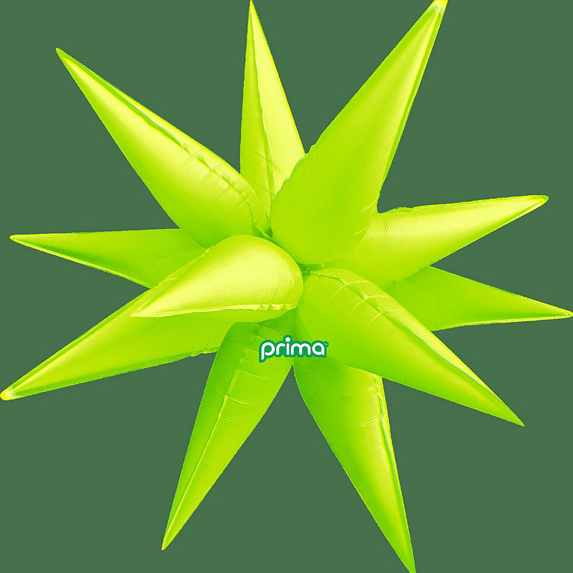 Prima - Lime Green - Inflatable Star Decoration Image