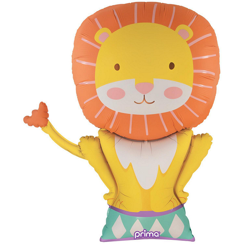 Prima - Multicolor - Circus Shape Lion - Inflatable Companion Image