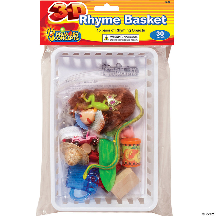 Primary Concepts 3-D Rhyme Basket, 30 pieces Image